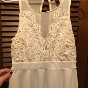 Material Girl White Dress